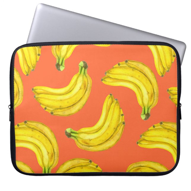 Funda Para Portátil Bananas acuáticas (Frente)