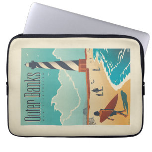 Funda Para Portátil Bancos exteriores   Carolina del norte