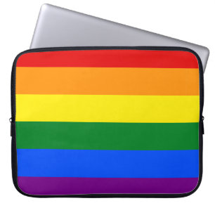 Funda Para Portátil Banda arco iris LGBT