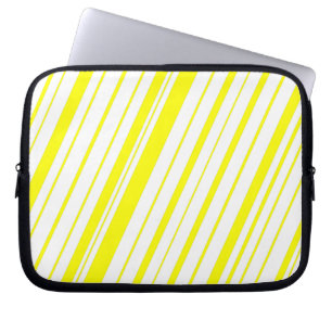 Funda Para Portátil Banda diagonal ~Amarillo