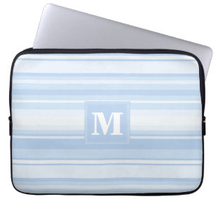 Funda Para Portátil Bandas azules monográficas