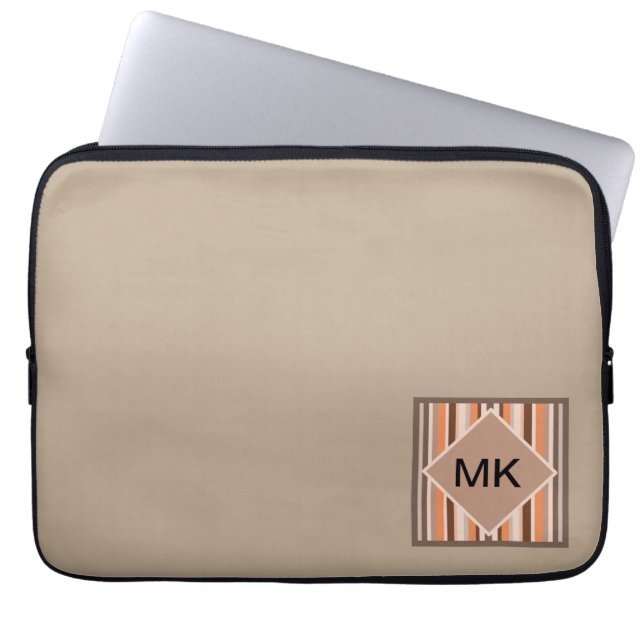 Funda Para Portátil Bandas de decoración (Frente)