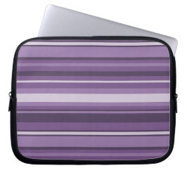 Funda Para Portátil Bandas de lavanda