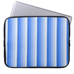 Funda Para Portátil Bandas de sombra azules