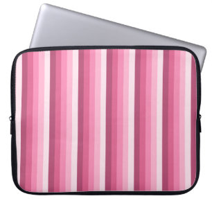 Funda Para Portátil Bandas de sombra rosadas