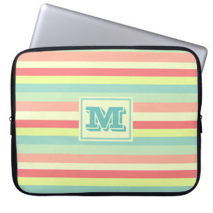 Funda Para Portátil Bandas de verano monográficas