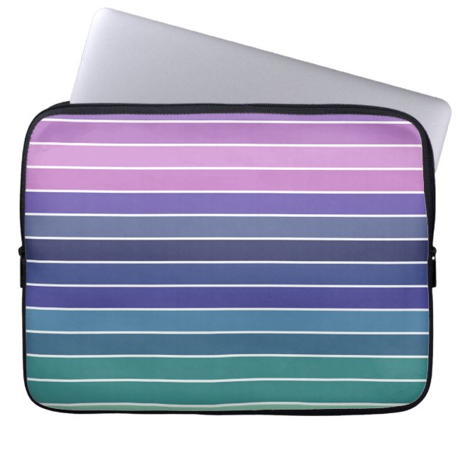 Funda Para Portátil Bandas multicolores (Frente)