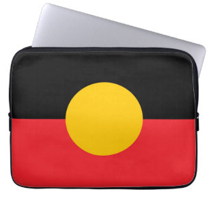 Funda Para Portátil Bandera aborigen australiana