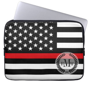 Funda Para Portátil Bandera americana del estilo patriótico del