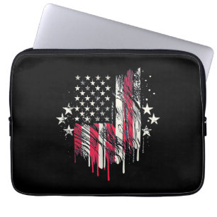 Funda Para Portátil Bandera Americana Hombre EEUU Niño Bandera America