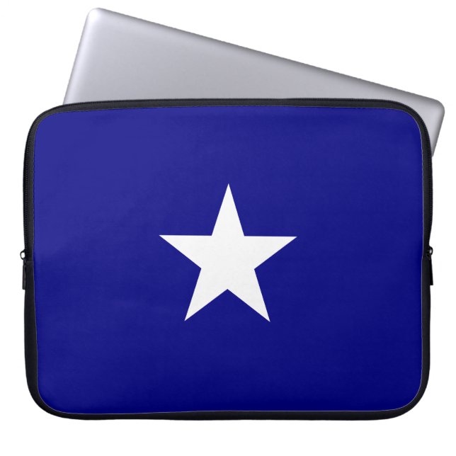 Funda Para Portátil Bandera azul Bonnie (Frente)