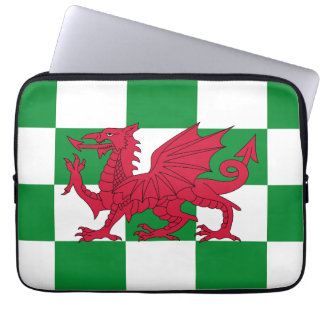 Funda Para Portátil Bandera Celta Dragón Rojo Místico de Gales