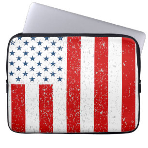 Funda Para Portátil Bandera civil de los Estados Unidos en tiempos de