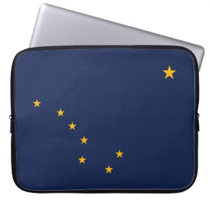 Funda Para Portátil Bandera de Alaska