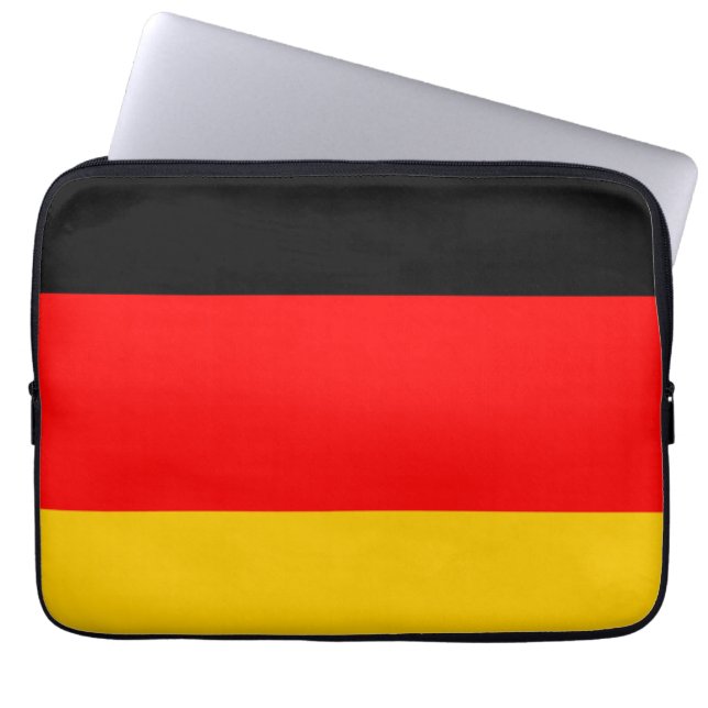 Funda Para Portátil Bandera de Alemania (Frente)