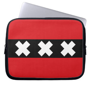 Funda Para Portátil Bandera de Ámsterdam