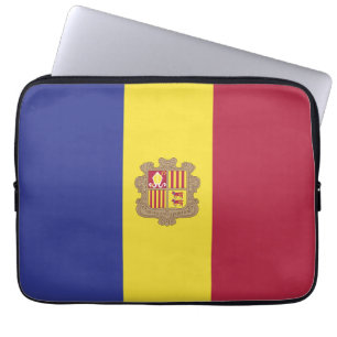 Funda Para Portátil Bandera de Andorra