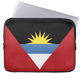 Funda Para Portátil Bandera de Antigua y Barbuda