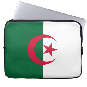 Funda Para Portátil Bandera de Argelia manga de portátiles