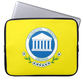 Funda Para Portátil Bandera de Arlington (Virginia)