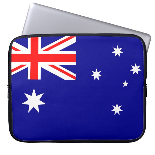 Funda Para Portátil Bandera de Australia (Frente)
