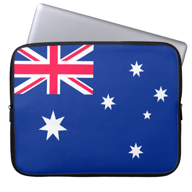 Funda Para Portátil Bandera de Australia (Frente)