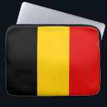Funda Para Portátil Bandera de Bélgica<br><div class="desc">¡Un regalo ideal para todos los patriotas de su país!</div>