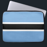 Funda Para Portátil Bandera de Botsuana<br><div class="desc">¡Un regalo ideal para todos los patriotas de su país!</div>
