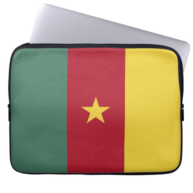 Funda Para Portátil Bandera de Camerún (Frente)