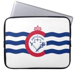 Funda Para Portátil Bandera de Cincinnati (Ohio)