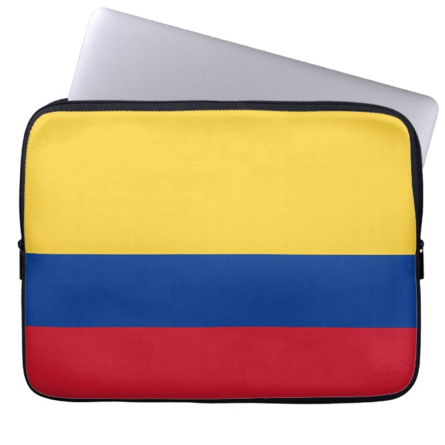 Funda Para Portátil Bandera de Colombia (Frente)