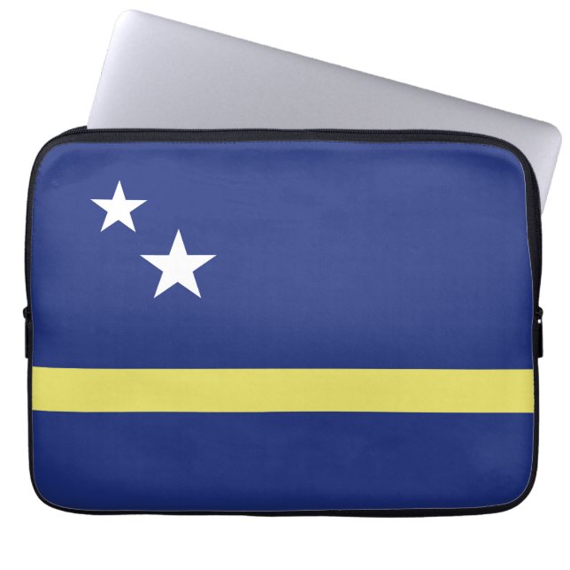 Funda Para Portátil Bandera de Curazao (Frente)
