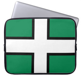 Funda Para Portátil Bandera de Devon (condado del Reino Unido)