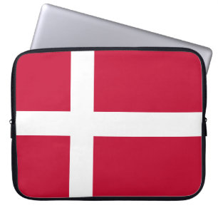 Funda Para Portátil Bandera de Dinamarca