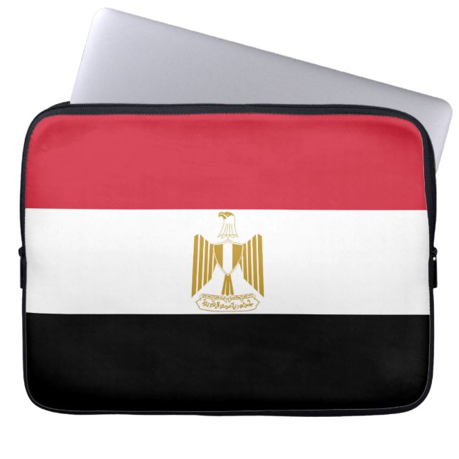 Funda Para Portátil Bandera de Egipto (Frente)