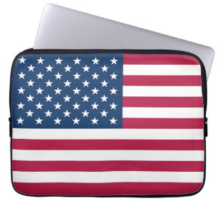 Funda Para Portátil Bandera de Estados Unidos