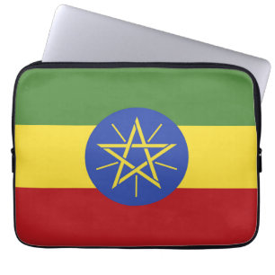 Funda Para Portátil Bandera de Etiopía