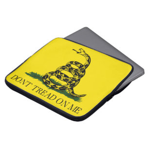 Funda Para Portátil Bandera de Gadsden (No te metas conmigo) (Bandera