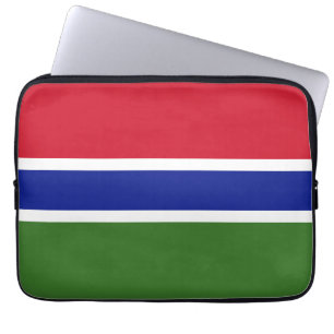 Funda Para Portátil Bandera de Gambia