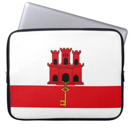 Funda Para Portátil Bandera de Gibraltar