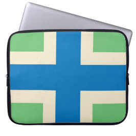 Funda Para Portátil Bandera de Gloucestershire (condado del Reino Unid