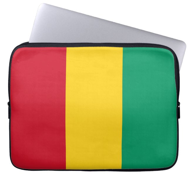 Funda Para Portátil Bandera de Guinea (Frente)