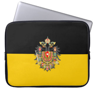 Funda Para Portátil Bandera de Habsburgo y escudo imperial de armas