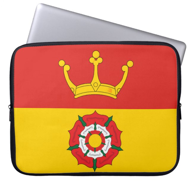 Funda Para Portátil Bandera de Hampshire (condado del Reino Unido) (Frente)