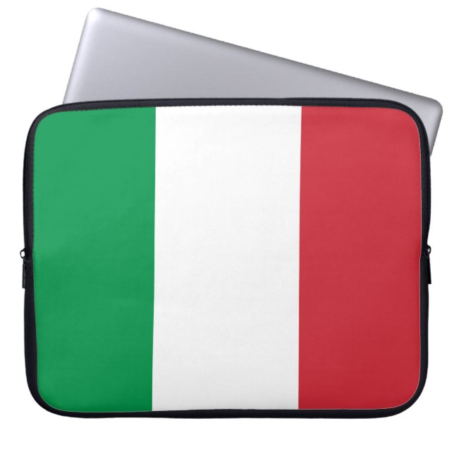 Funda Para Portátil Bandera de Italia (Frente)