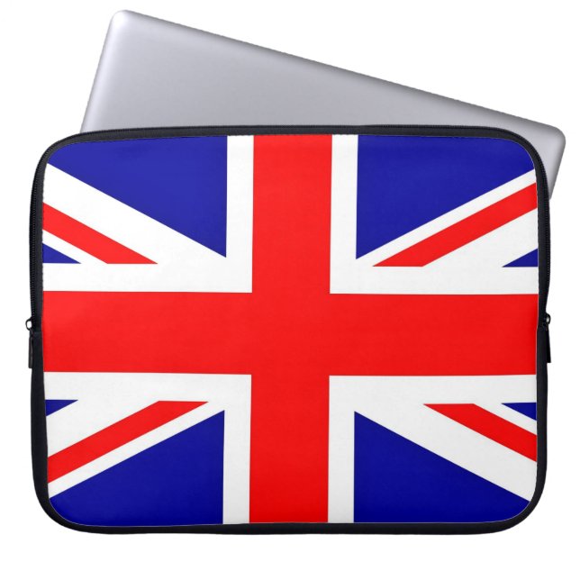 Funda Para Portátil Bandera de Jack de Unión (Frente)