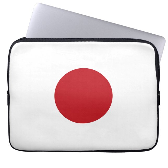 Funda Para Portátil Bandera de Japón (Frente)