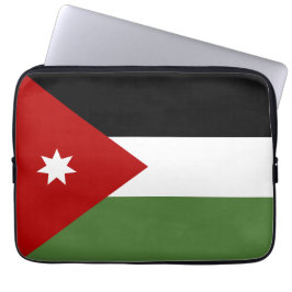 Funda Para Portátil Bandera de Jordania
