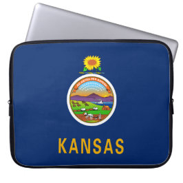 Funda Para Portátil Bandera de Kansas