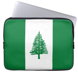 Funda Para Portátil Bandera de la isla Norfolk